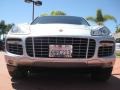 2009 Crystal Silver Metallic Porsche Cayenne Turbo S  photo #2