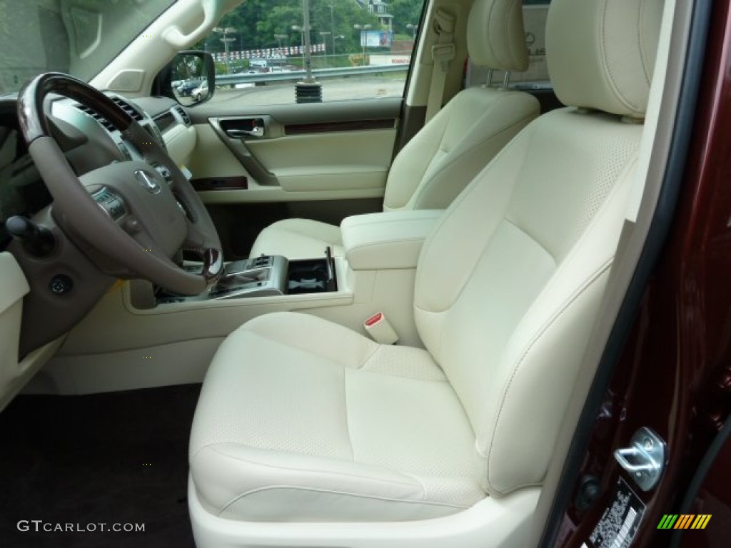 Ecru/Auburn Bubinga Interior 2011 Lexus GX 460 Photo #52003155