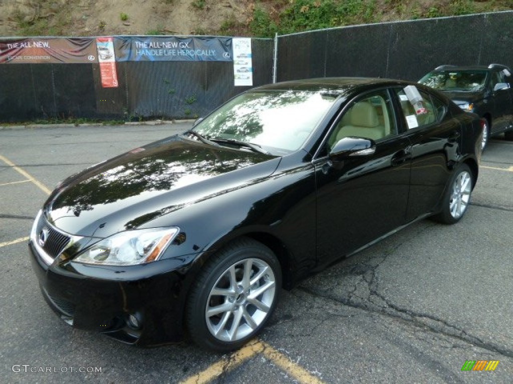 Obsidian Black 2011 Lexus IS 250 AWD Exterior Photo #52003407