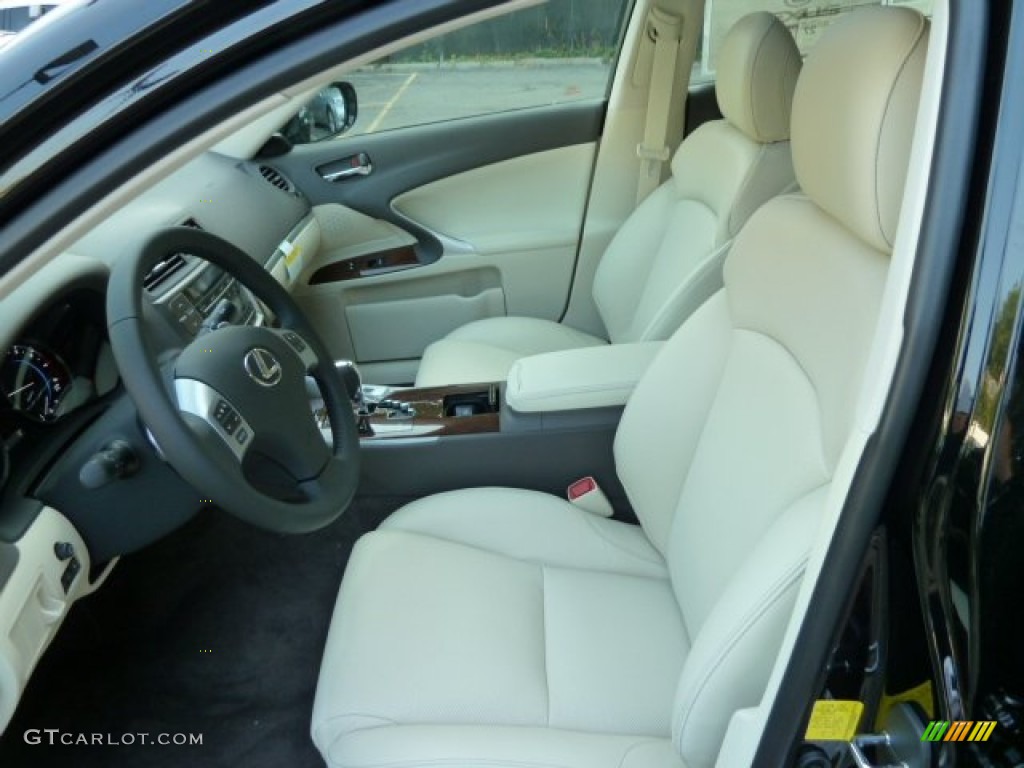 Ecru Interior 2011 Lexus IS 250 AWD Photo #52003443