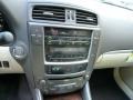 2011 Lexus IS Ecru Interior Controls Photo