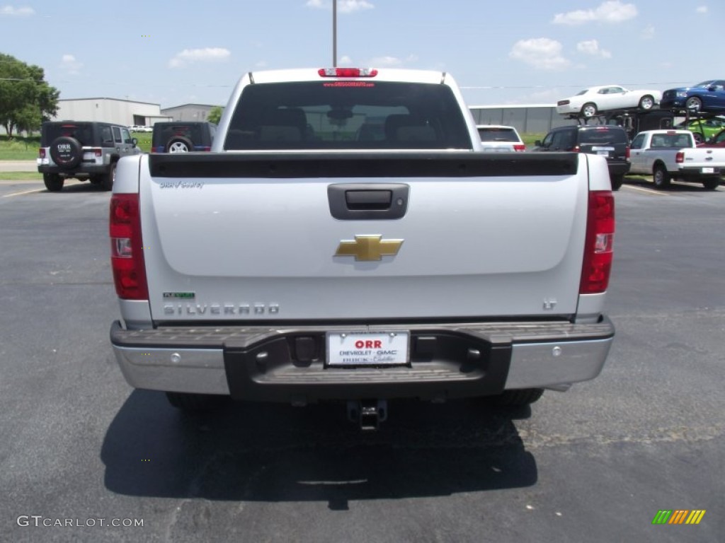 2011 Silverado 1500 LT Crew Cab 4x4 - Sheer Silver Metallic / Light Titanium/Ebony photo #6