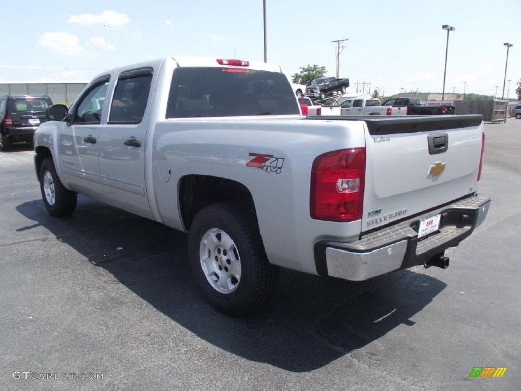 2011 Silverado 1500 LT Crew Cab 4x4 - Sheer Silver Metallic / Light Titanium/Ebony photo #7