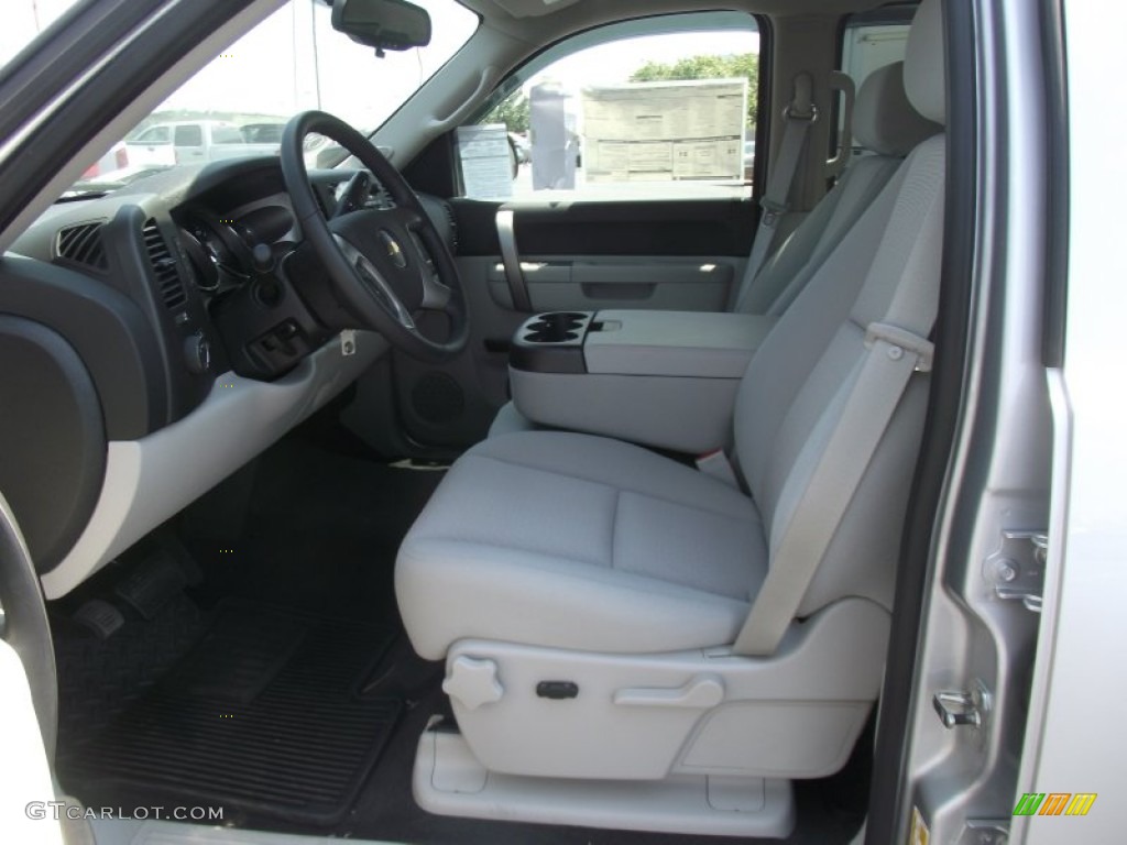 2011 Silverado 1500 LT Crew Cab 4x4 - Sheer Silver Metallic / Light Titanium/Ebony photo #11