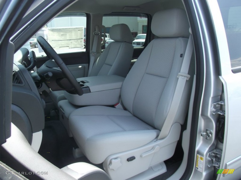 2011 Silverado 1500 LT Crew Cab 4x4 - Sheer Silver Metallic / Light Titanium/Ebony photo #13