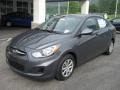 Cyclone Gray 2012 Hyundai Accent GLS 4 Door Exterior