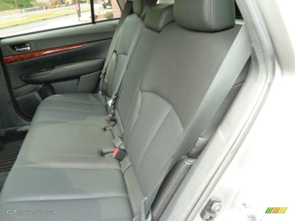 Off Black Interior 2010 Subaru Outback 2.5i Limited Wagon Photo #52005207