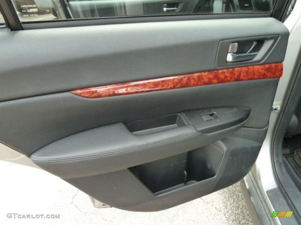 2010 Subaru Outback 2.5i Limited Wagon Off Black Door Panel Photo #52005237