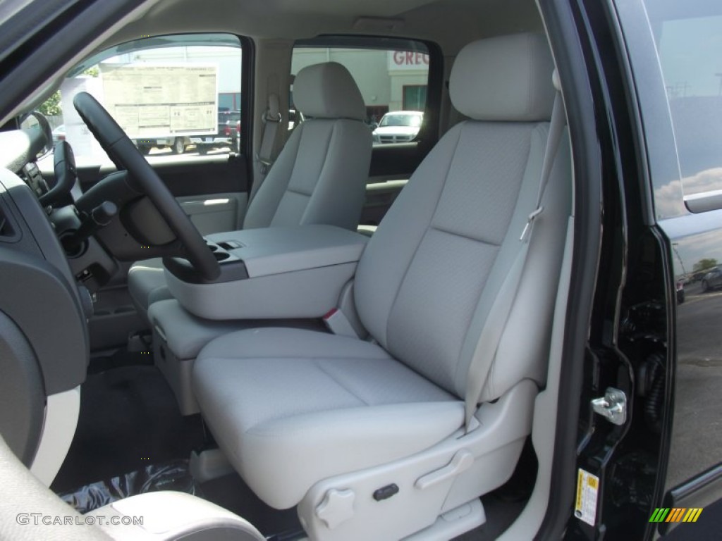 2011 Silverado 1500 LT Crew Cab 4x4 - Black / Light Titanium/Ebony photo #13