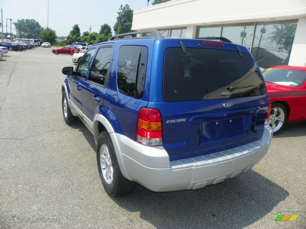 Vista Blue Metallic 2007 Ford Escape Hybrid 4WD Exterior Photo #52005405