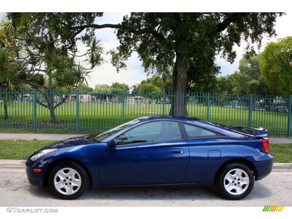 Spectra Blue Mica 2001 Toyota Celica GT Exterior Photo #52006275