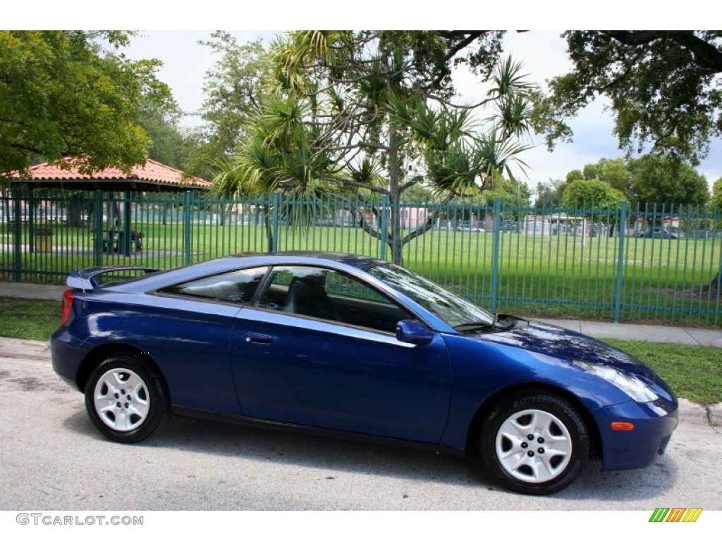 Spectra Blue Mica 2001 Toyota Celica GT Exterior Photo #52006422