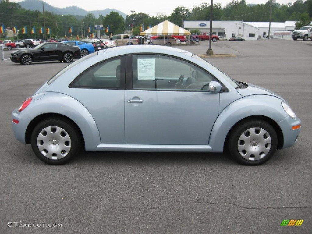 2010 New Beetle 2.5 Coupe - Heaven Blue Metallic / Black photo #5