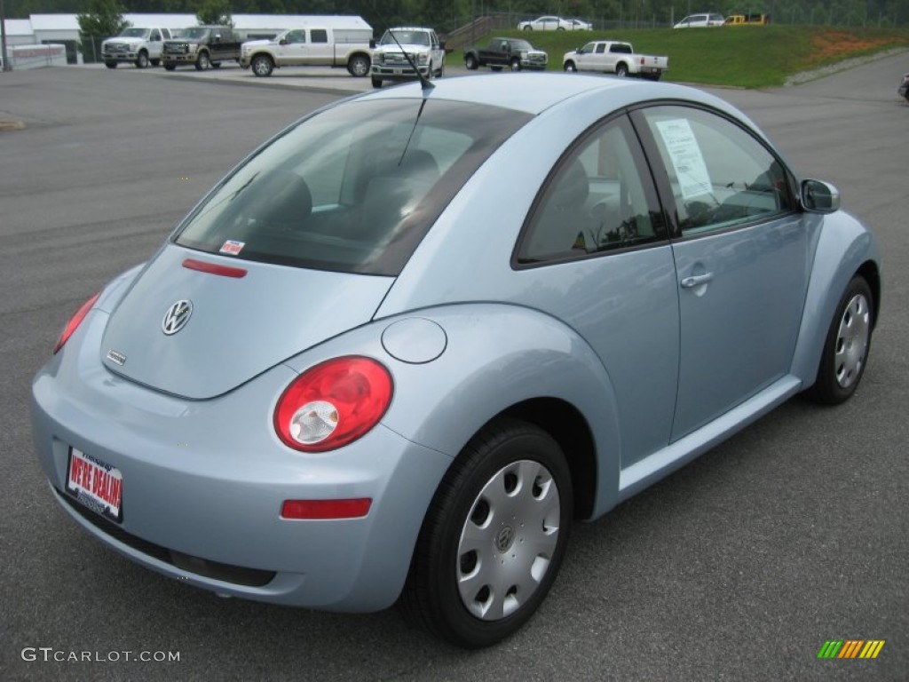 2010 New Beetle 2.5 Coupe - Heaven Blue Metallic / Black photo #6