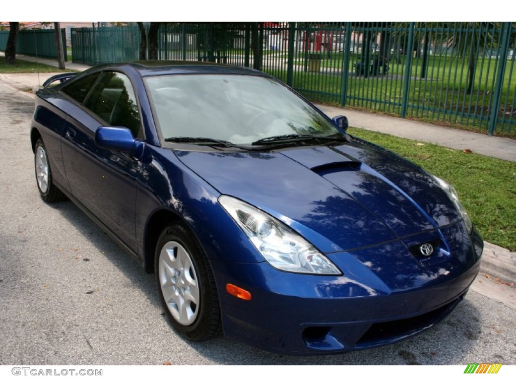 Spectra Blue Mica 2001 Toyota Celica GT Exterior Photo #52006494