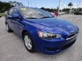 2008 Electric Blue Pearl Mitsubishi Lancer ES  photo #12