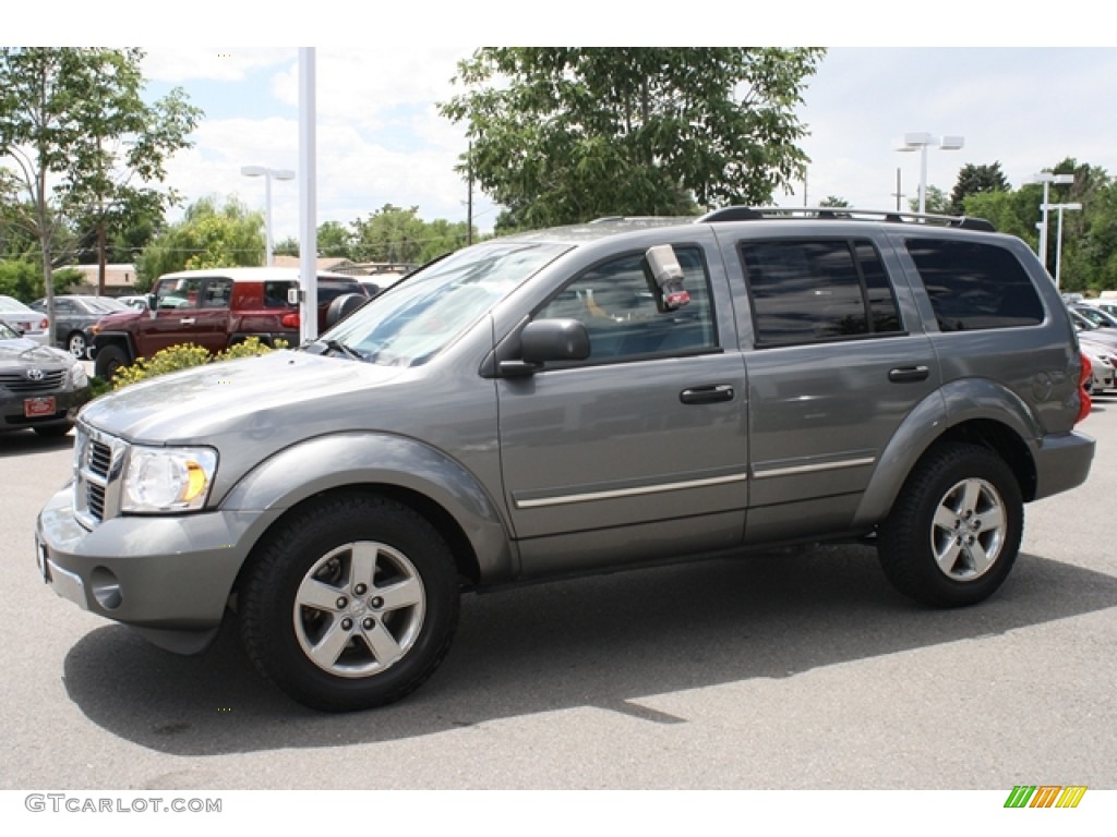 2007 Durango Limited 4x4 - Mineral Gray Metallic / Dark Slate Gray/Light Slate Gray photo #5