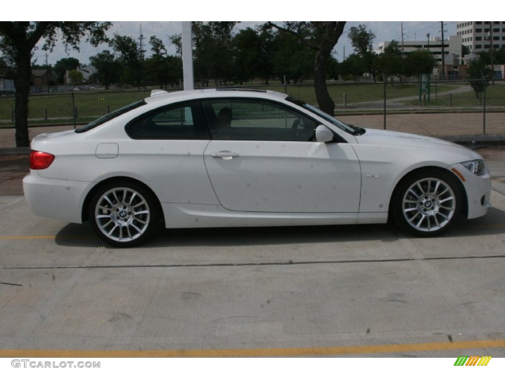 2011 3 Series 328i Coupe - Alpine White / Saddle Brown Dakota Leather photo #5