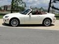 2006 Marble White Mazda MX-5 Miata Grand Touring Roadster  photo #9