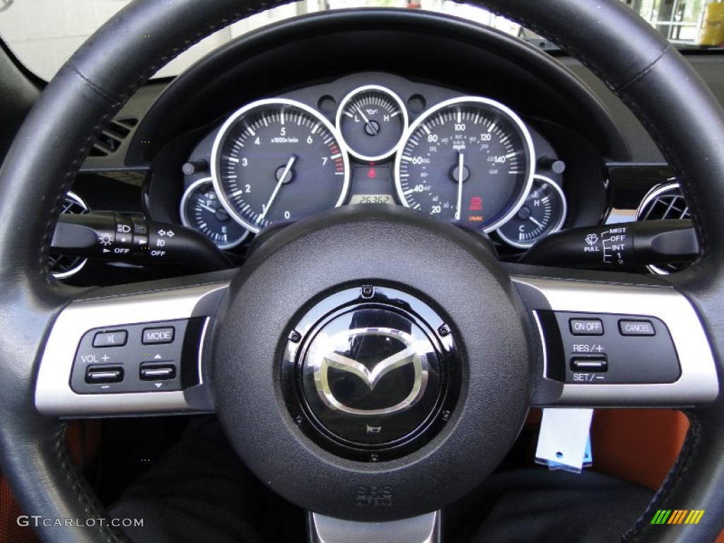2006 Mazda MX-5 Miata Grand Touring Roadster Gauges Photo #52008651