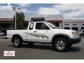 1998 Cloud White Nissan Frontier XE Extended Cab 4x4  photo #1
