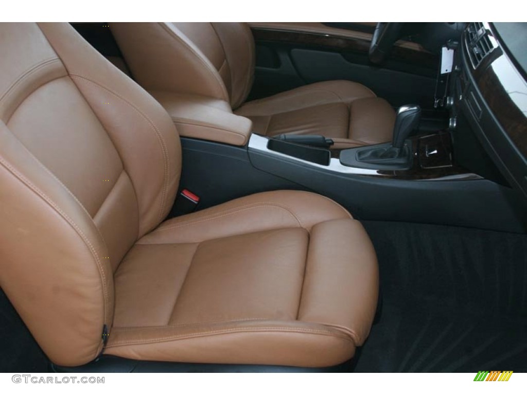 2008 3 Series 335i Coupe - Alpine White / Saddle Brown/Black photo #34