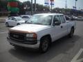 2001 Arctic White GMC Sierra 1500 SL Extended Cab  photo #7