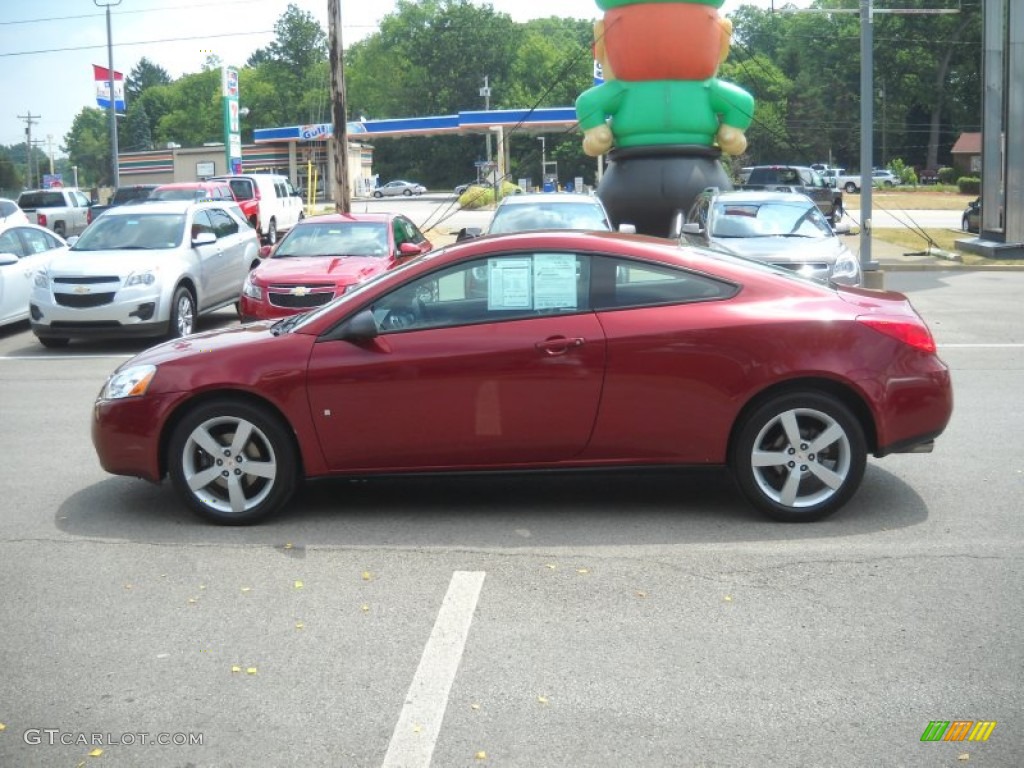 2008 G6 GT Coupe - Performance Red Metallic / Light Taupe photo #6