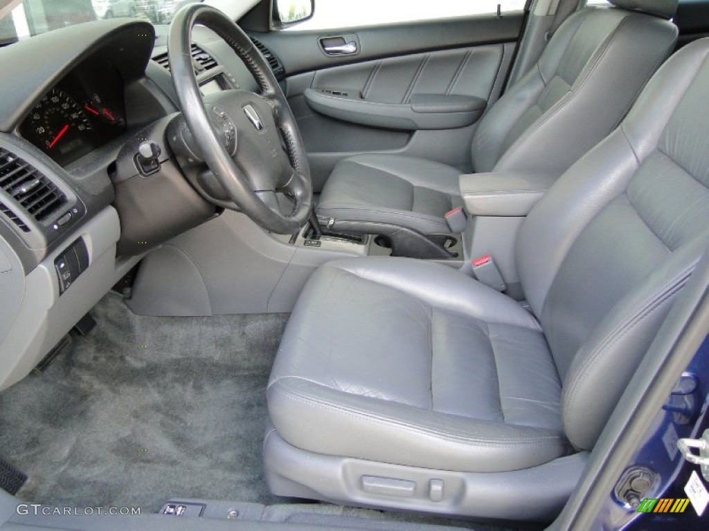 Gray Interior 2004 Honda Accord EX Sedan Photo #52010610