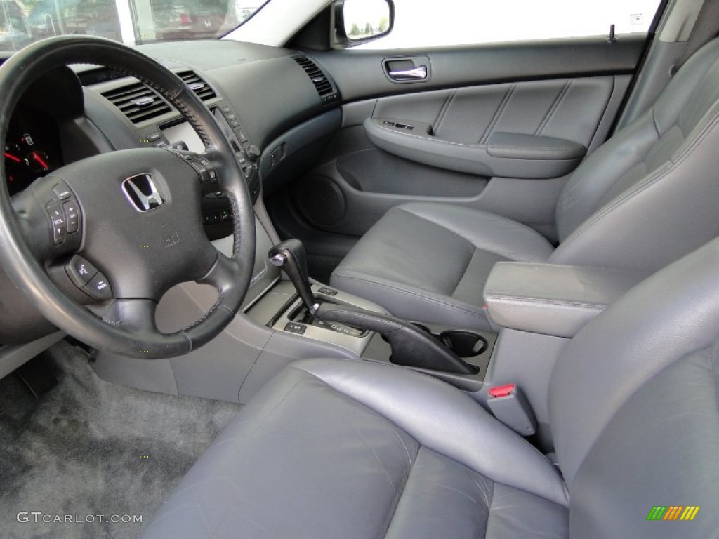 Gray Interior 2004 Honda Accord EX Sedan Photo #52010636