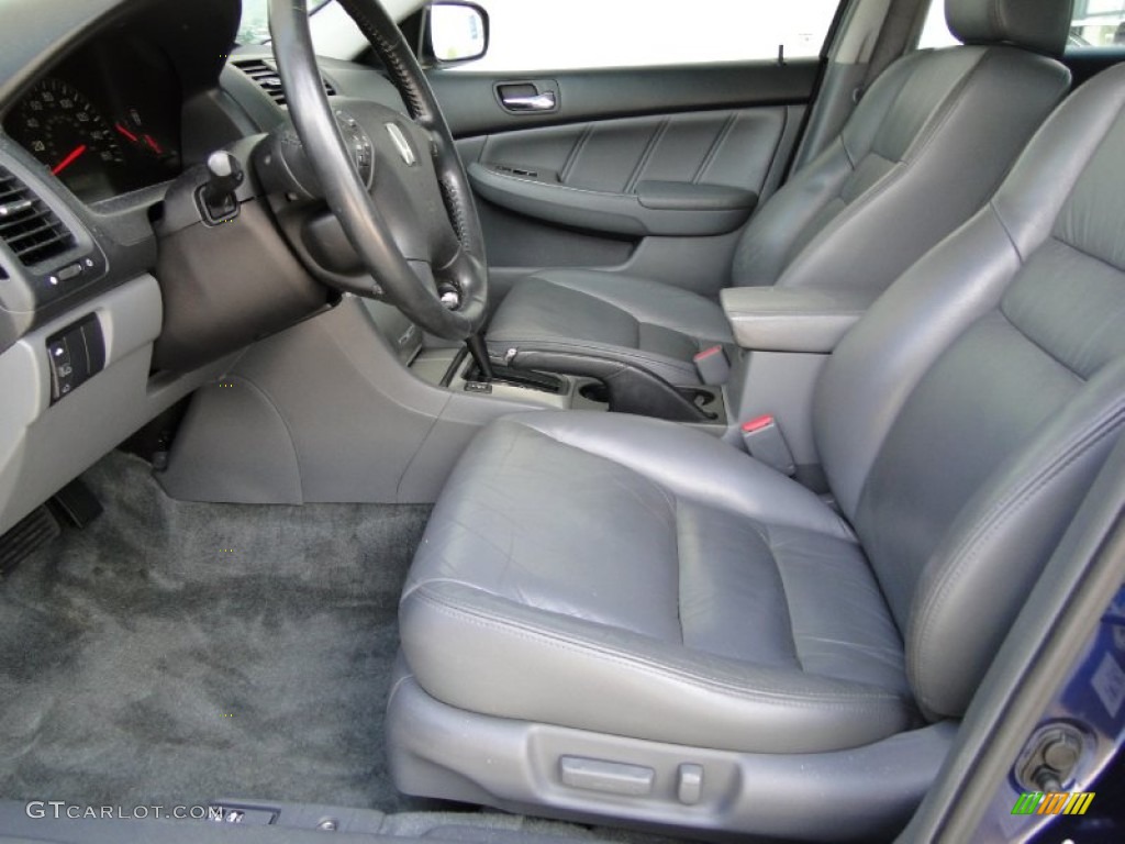 Gray Interior 2004 Honda Accord EX Sedan Photo #52010652