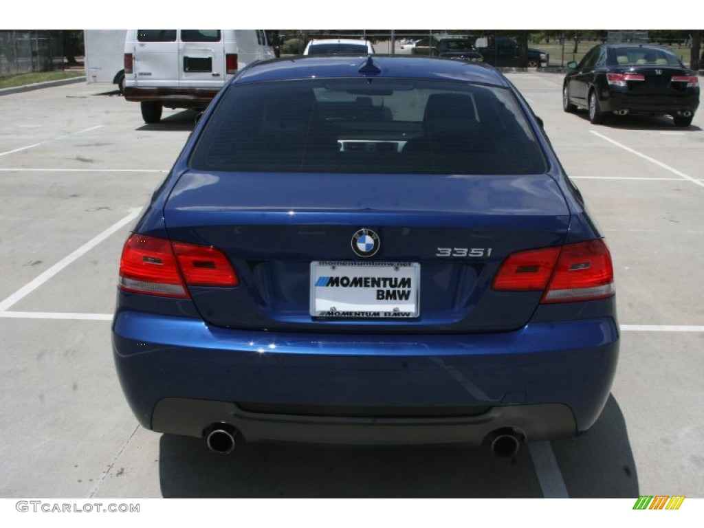 2010 3 Series 335i Coupe - Montego Blue Metallic / Black photo #9