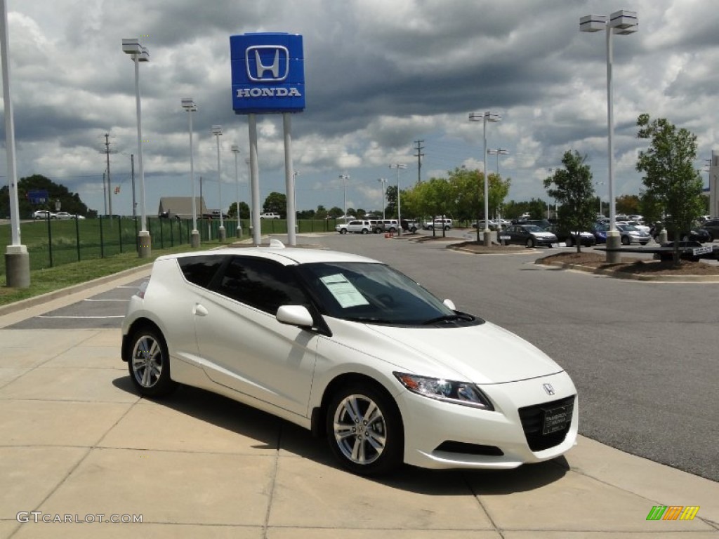 Premium White Pearl 2011 Honda CR-Z Sport Hybrid Exterior Photo #52011657