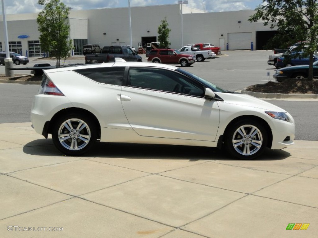 Premium White Pearl 2011 Honda CR-Z Sport Hybrid Exterior Photo #52011693