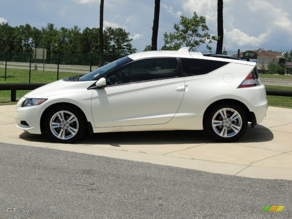 Premium White Pearl 2011 Honda CR-Z Sport Hybrid Exterior Photo #52011738