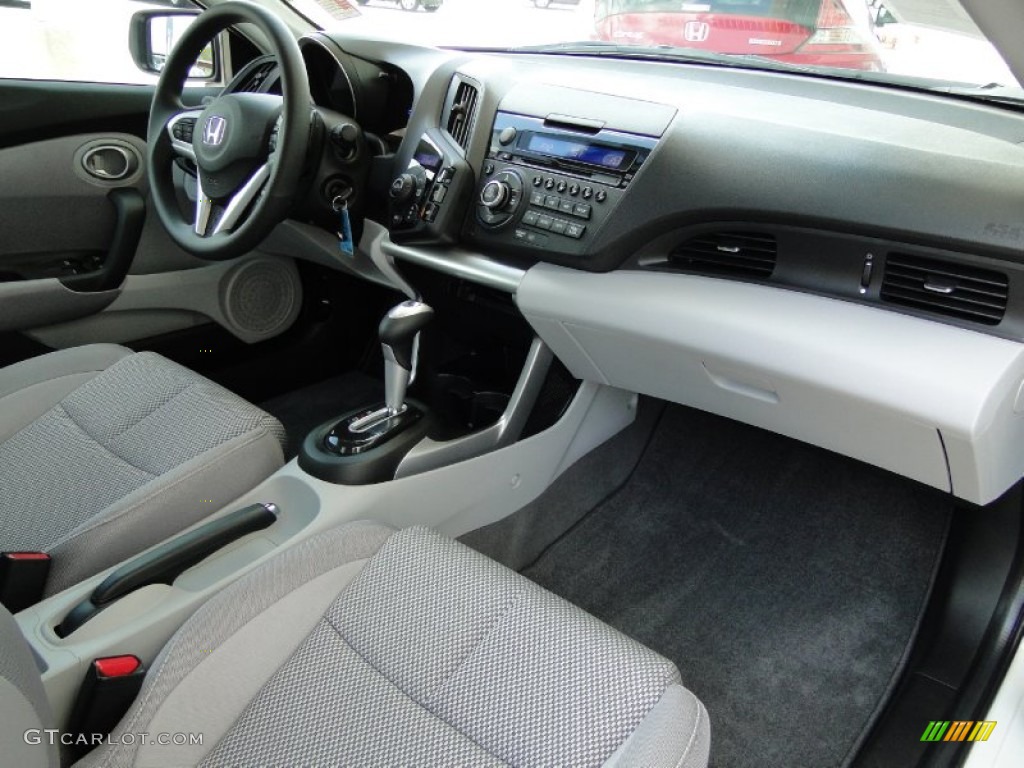 2011 Honda CR-Z Sport Hybrid Gray Fabric Dashboard Photo #52012023