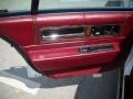 1992 Cadillac DeVille Red Interior Door Panel Photo