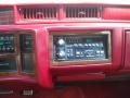 1992 Cadillac DeVille Red Interior Controls Photo