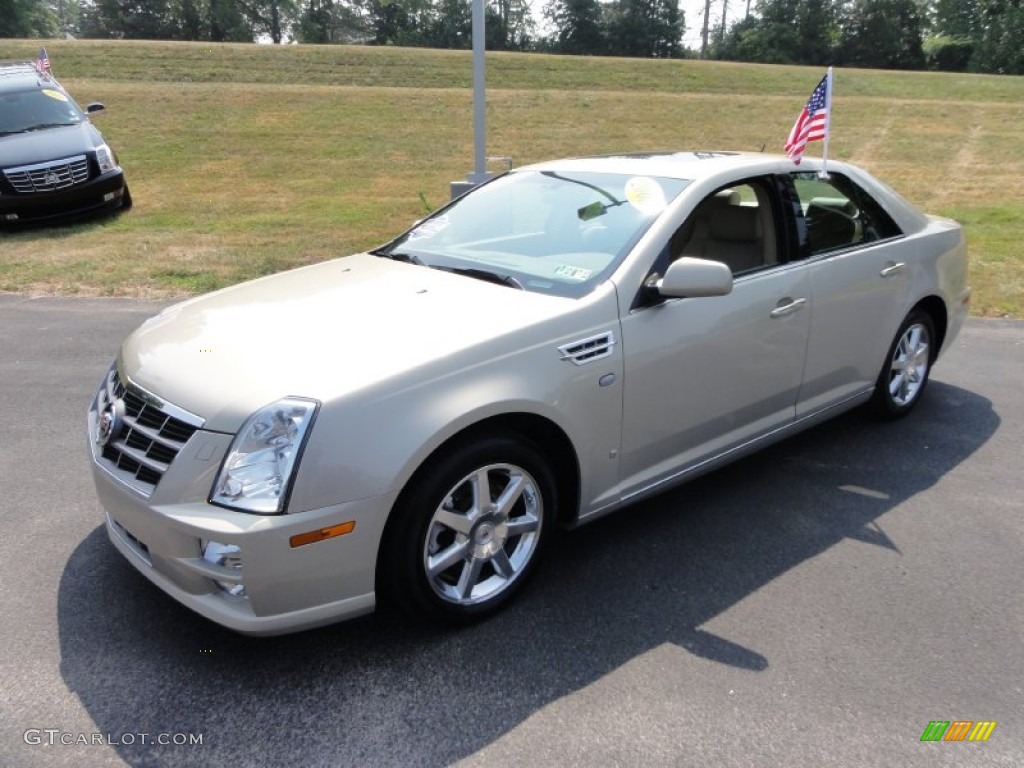 Gold Mist 2008 Cadillac STS 4 V6 AWD Exterior Photo #52012431