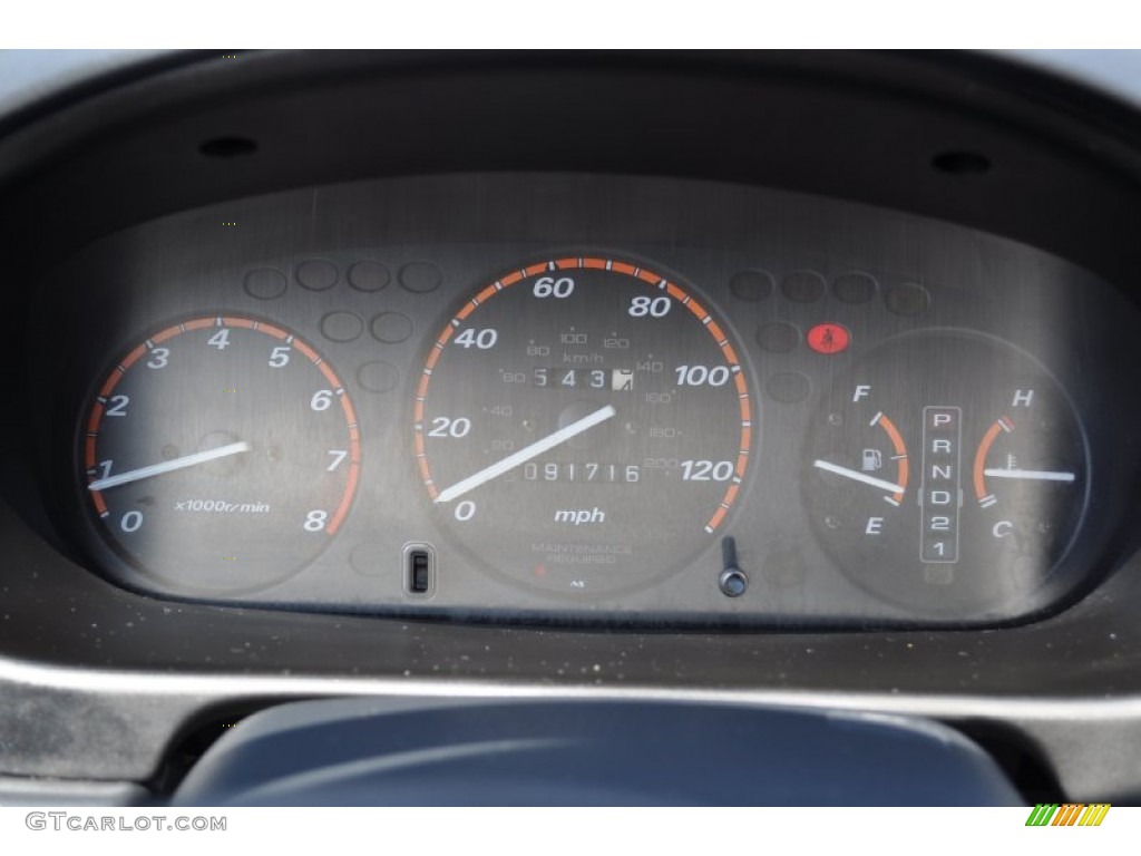 2001 Honda CR-V Special Edition 4WD Gauges Photo #52013580