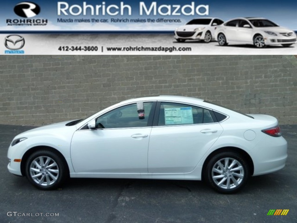 Techno White Pearl Mazda MAZDA6