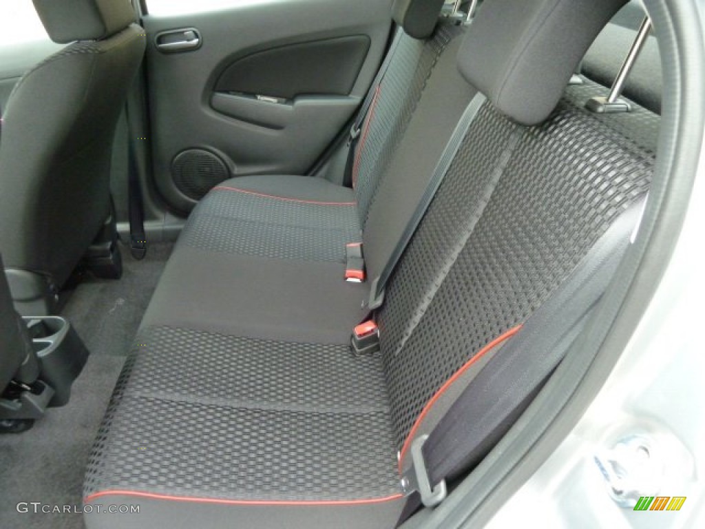 Black Interior 2011 Mazda MAZDA2 Touring Photo #52014267