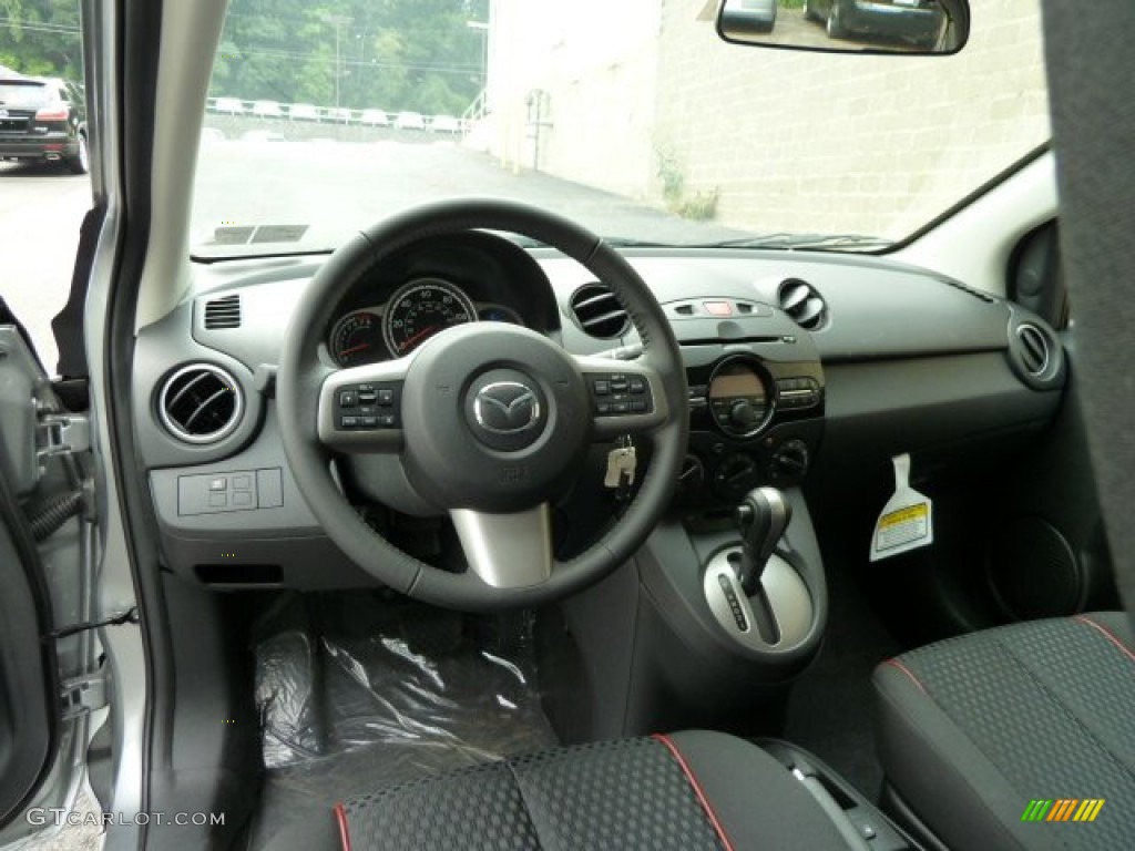 2011 Mazda MAZDA2 Touring Black Dashboard Photo #52014282