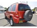 2002 Salsa Red Pearlcoat Jeep Liberty Limited 4x4  photo #2