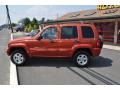 2002 Salsa Red Pearlcoat Jeep Liberty Limited 4x4  photo #31