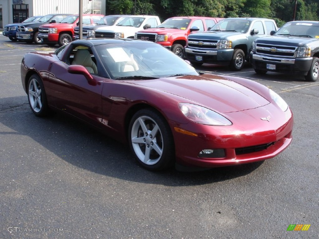 Magnetic Red Metallic 2005 Chevrolet Corvette Coupe Exterior Photo #52015242