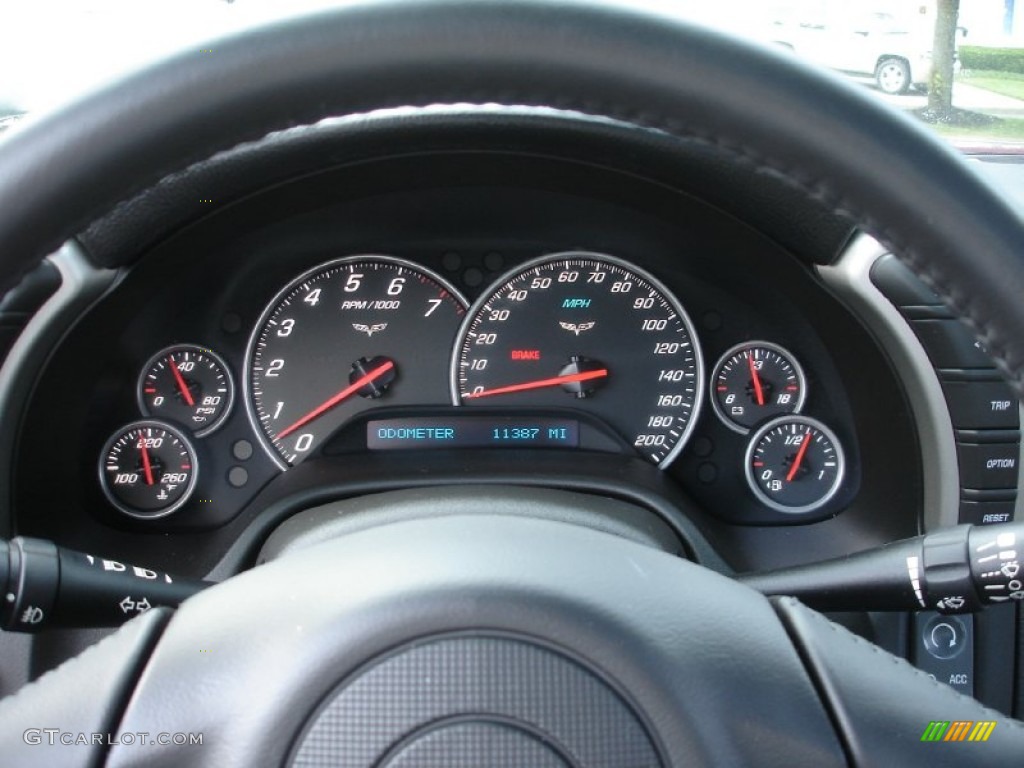 2005 Chevrolet Corvette Coupe Gauges Photo #52015446