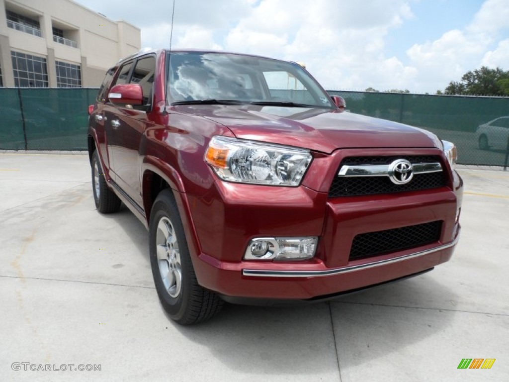 2011 4Runner SR5 - Salsa Red Pearl / Black Leather photo #1