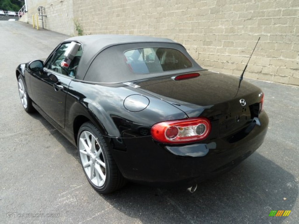 2011 MX-5 Miata Touring Roadster - Brilliant Black / Black photo #2