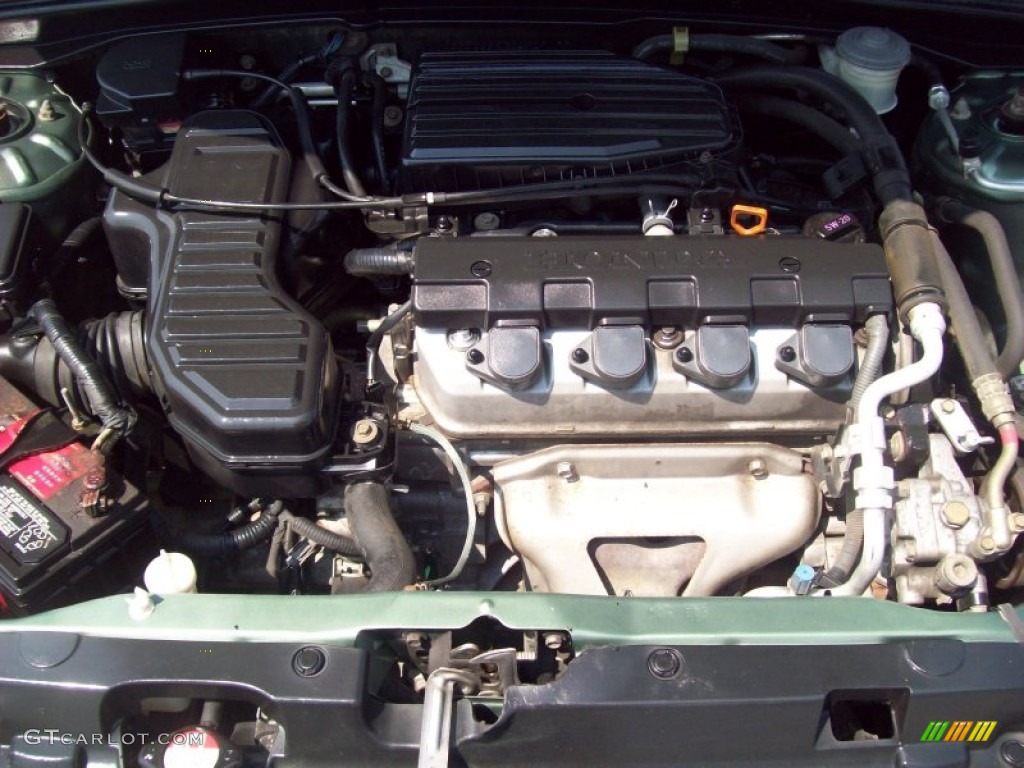 2003 Honda Civic LX Sedan 1.7 Liter SOHC 16V 4 Cylinder Engine Photo #52016601